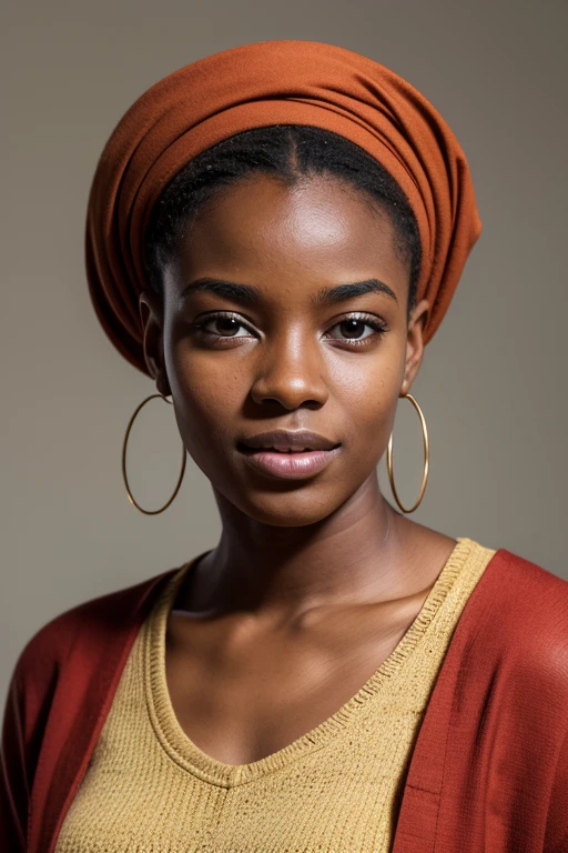 portrait, Jeune étudiant Africain, 25 ans, regrade le spectateur, teint clair, en veste