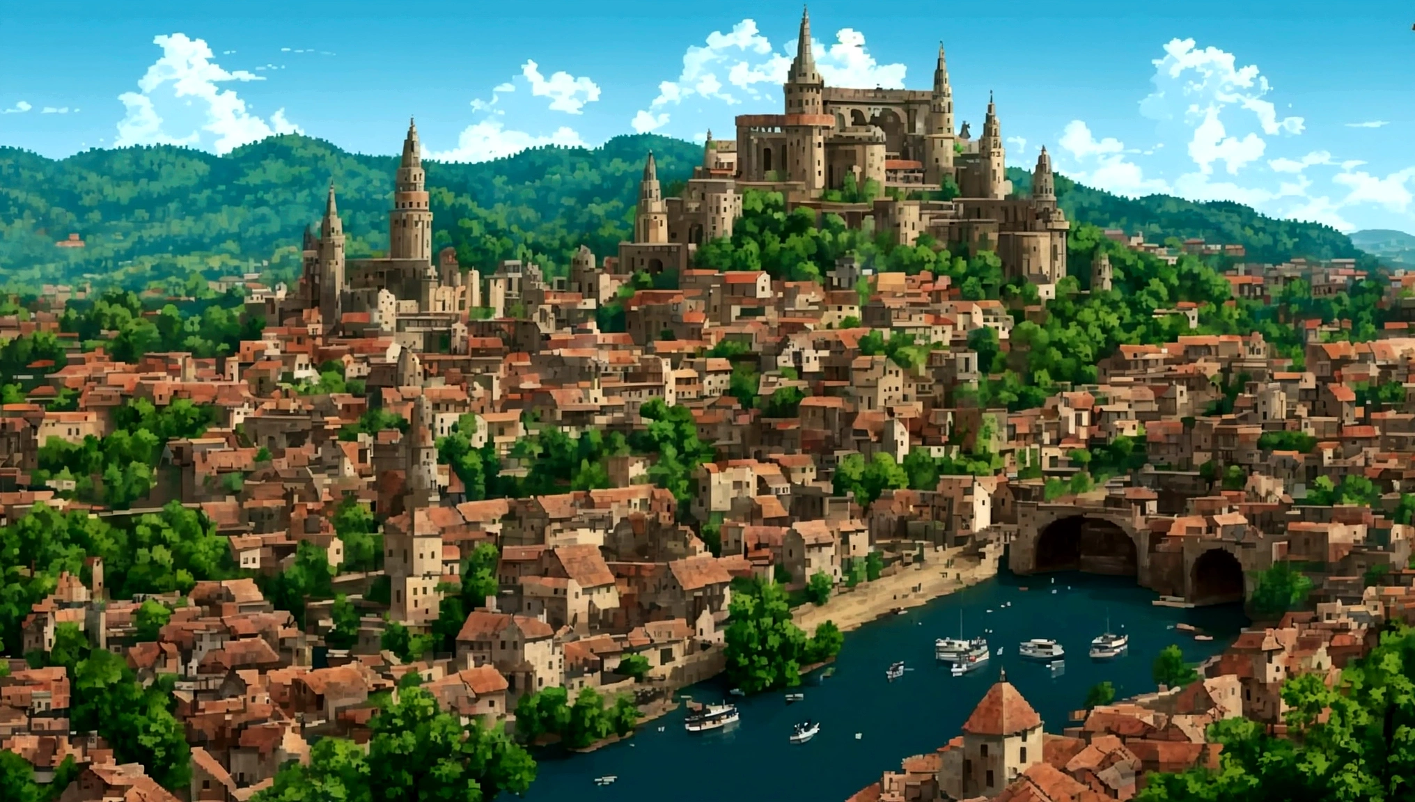 Gergovia, Gaul, Tribal, city, beautiful