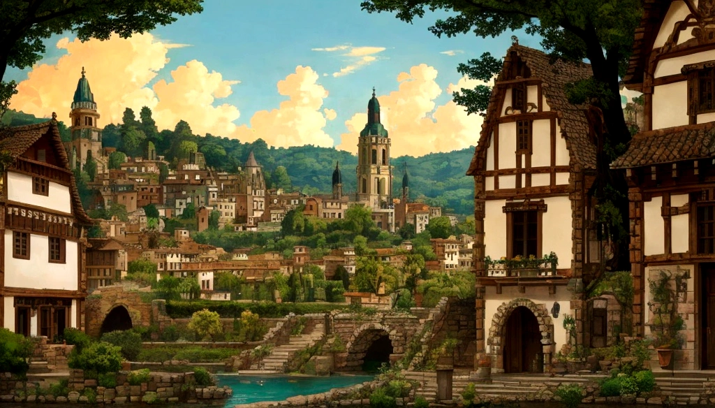 Gergovia, Gaul, Tribal, city, beautiful