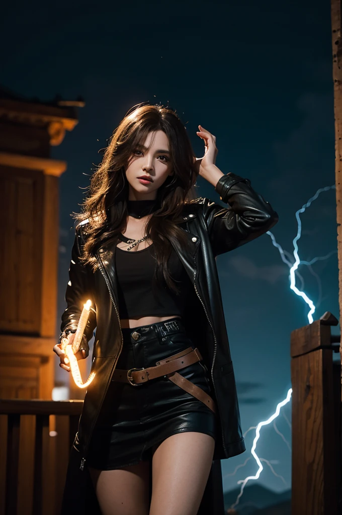 Character creation with snake bat lightning
