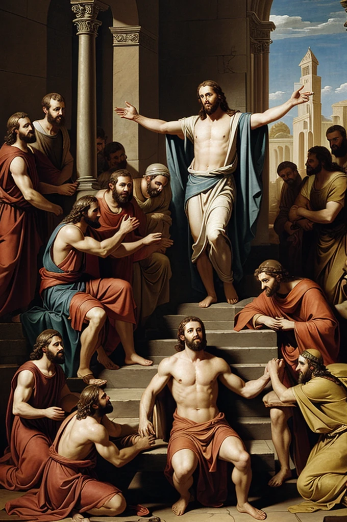the entire bible portrayed in one photo