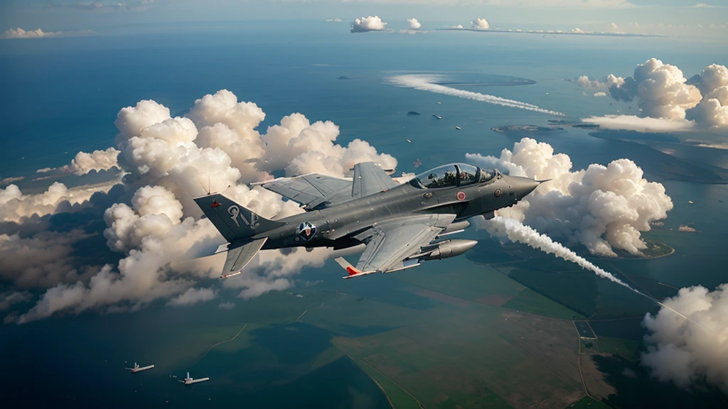 Chinese air attack on Taiwan City