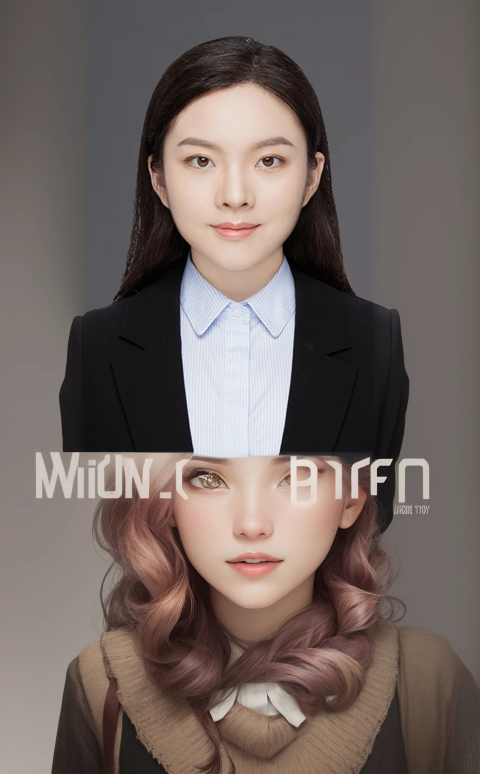 Women's formal professional photo
