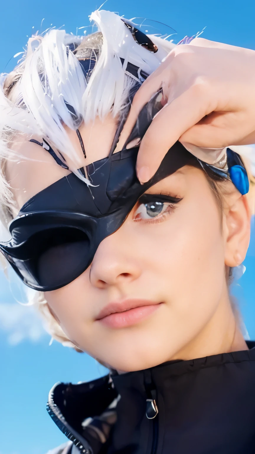 (1girl:1.3), Solo, (((Very detailed face)))), ((Very detailed eyes and face)))), Beautiful detail eyes, Body parts__, Official art, Unified 8k wallpaper, Super detailed, beautiful and beautiful, beautiful, masterpiece, best quality, original, masterpiece, super fine photo, best quality, super high resolution, realistic realism, sunlight, full body portrait, amazing beauty, dynamic pose, delicate face, vibrant eyes, (from the front), She wears Spider-Man suit, red and black color scheme, spider, very detailed city roof background, rooftop, overlooking the city, detailed face, detailed complex busy background, messy, gorgeous, milky white, highly detailed skin, realistic skin details, visible pores, clear focus, volumetric fog, 8k uhd, DSLR, high quality, film grain, fair skin, photo realism, lomography, futuristic dystopian megalopolis, translucent
