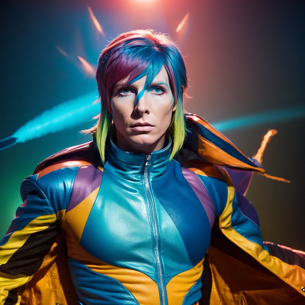 "Ziggy Stardust, the pilot of a mysterious spaceship"