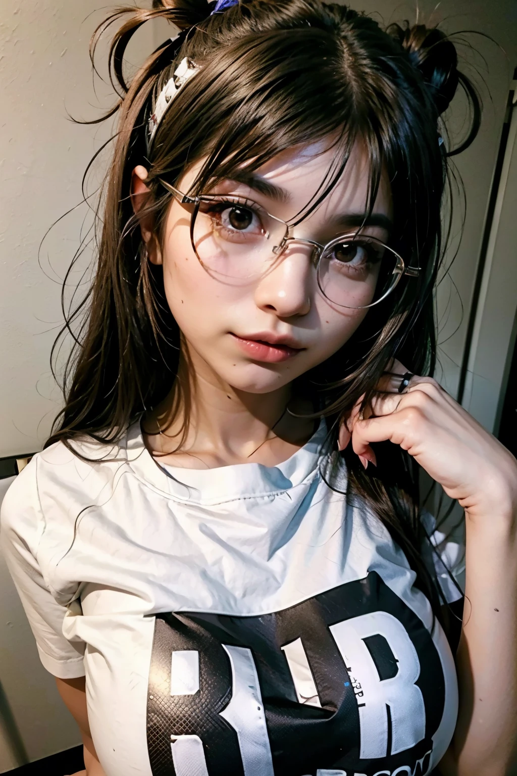 Mia khalifa with hentai formula shirt