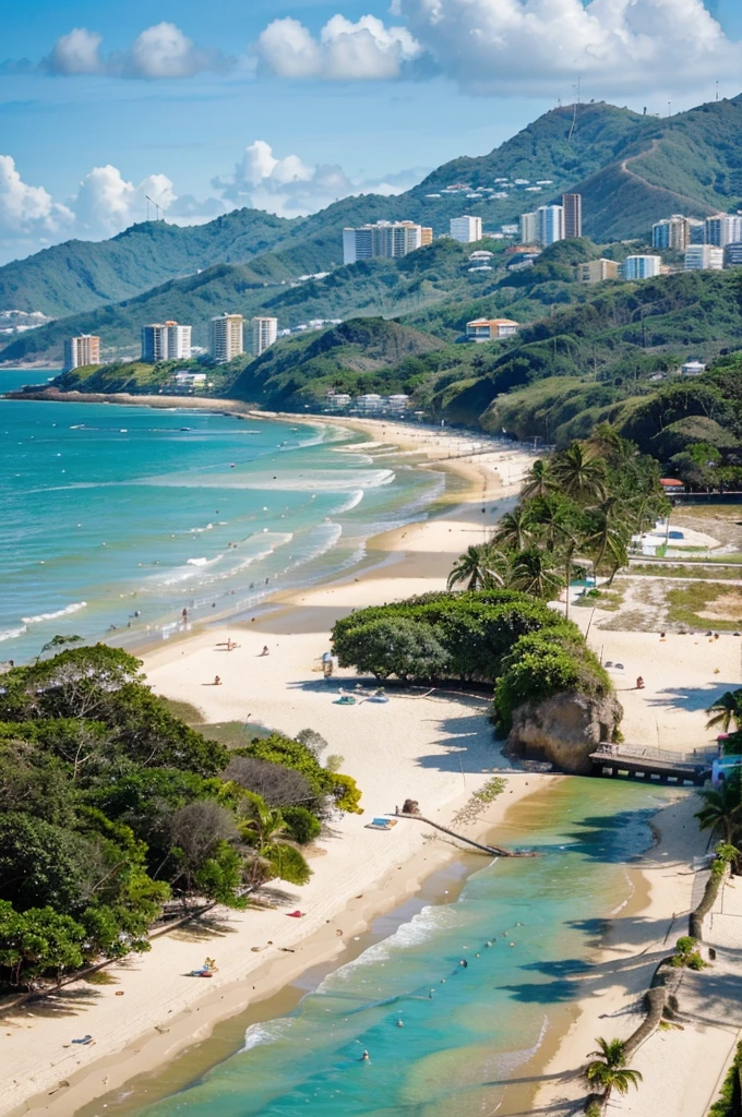 Imagine Camboriú, a charming coastal city in southern Brazil known for its golden sand beaches and crystal clear waters. Surrounded by lush tropical vegetation, This tourist town is a popular destination for those looking to relax and enjoy the sun and sea.
The beaches of Camboriú are wide and well maintained, ideal for sunbathing, swim in the sea or practice water sports. Along the coast, you will find a variety of bars, restaurants and shops offering delicious local food and unique souvenirs.
In addition to its beaches, Camboriú is also famous for the cable car that takes visitors to the top of Morro do Careca, where you can enjoy stunning panoramic views of the city and the ocean. From there, You can appreciate the natural beauty of the region and capture incredible photos of the landscape.
In Camboriú, the relaxed and welcoming atmosphere is combined with natural beauty, creating a unique tourist destination that attracts people from all over the world in search of an unforgettable vacation.
