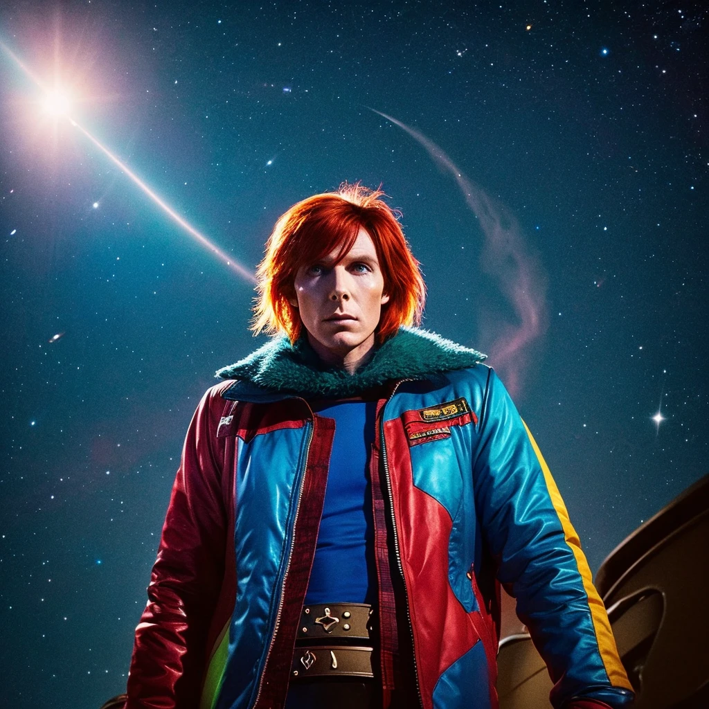 "At the edge of the universe, an unknown planet...""Ziggy Stardust, the pilot of a mysterious spaceship""His name, along with his legendary attire"