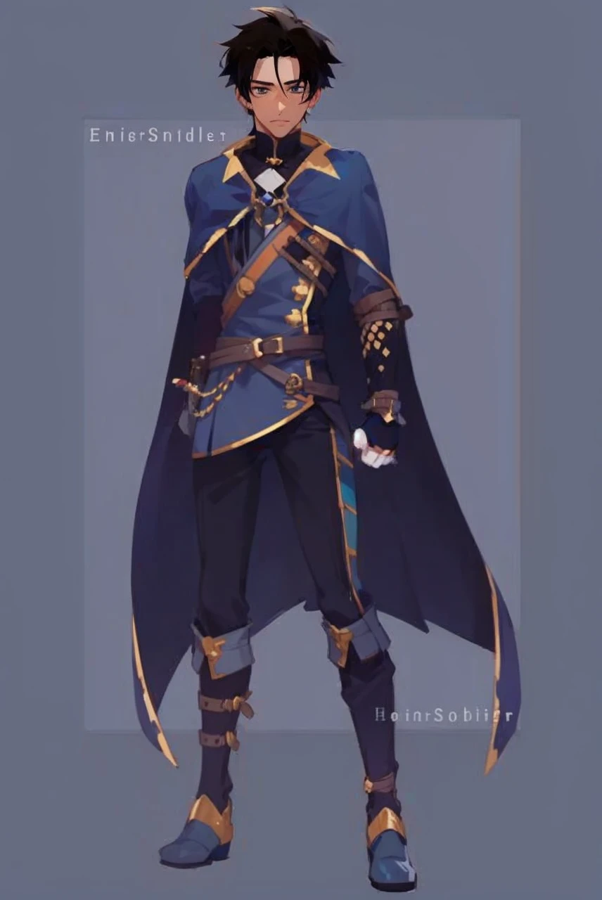 Boy, Handsome, Anime Style
