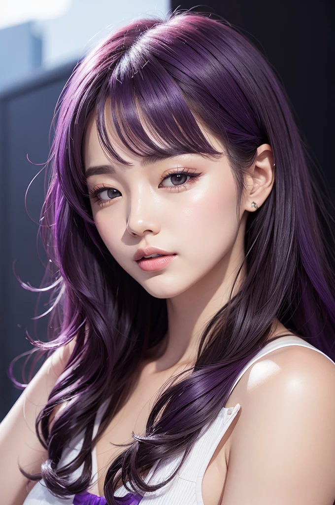 BTS logo with purple line connecting 5 stars