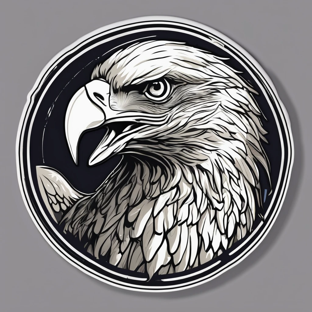Eagle sticker