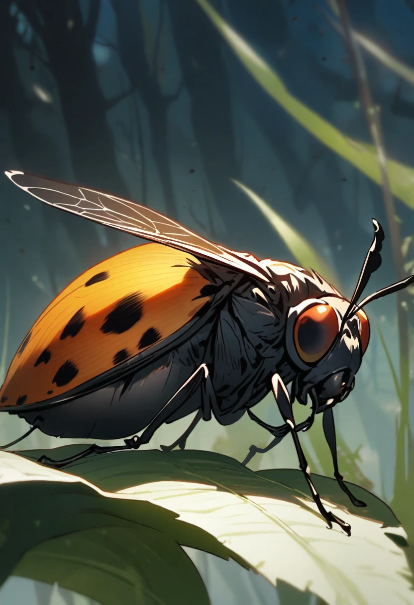 dark, insect