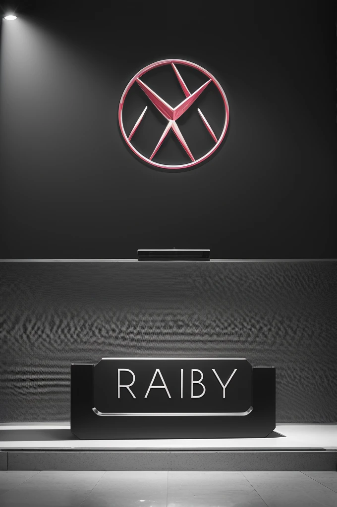 A black and white image of a company with a Ruby symbol and the name Ruby History