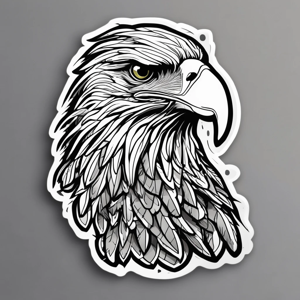 Eagle sticker