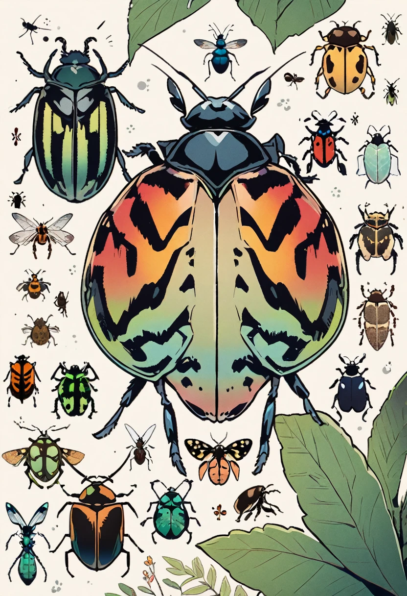 black, insect, bug, beetle