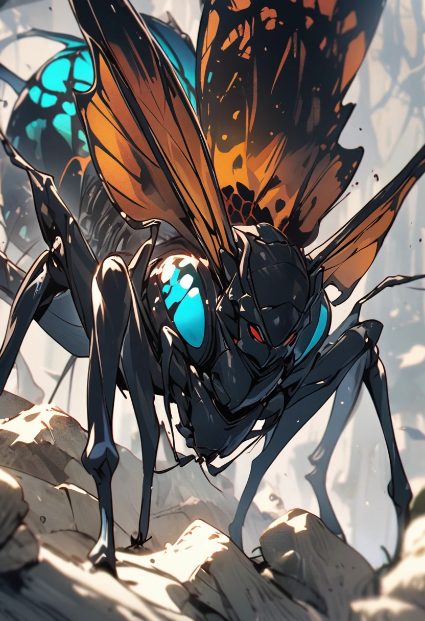 dark, insect