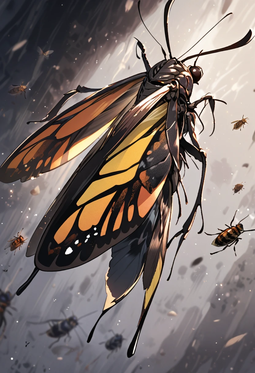 dark, insect