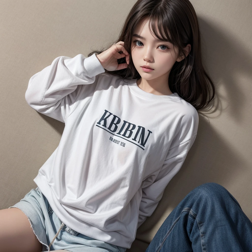 Clothing logo with letters ab