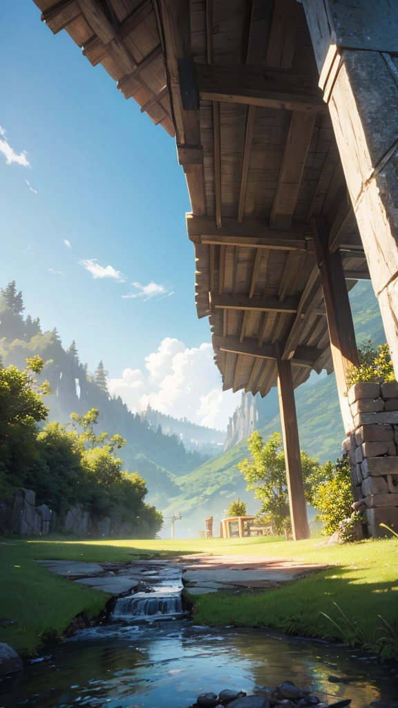 Make landscape scene 