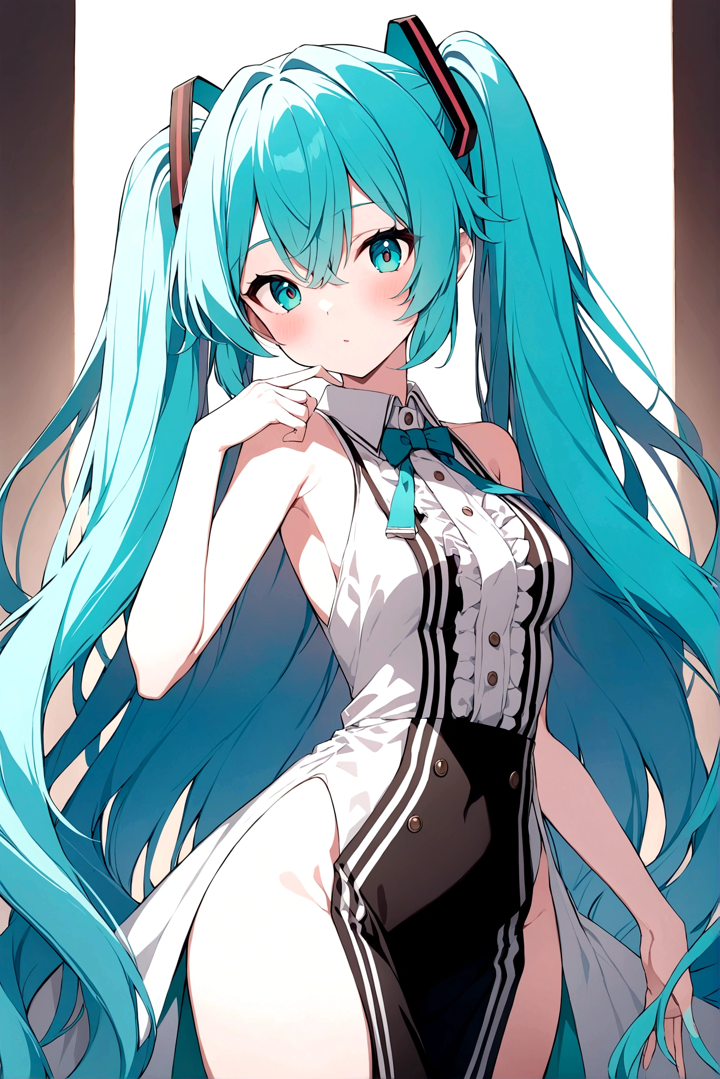 Hatsune miku (w/ very long hair)