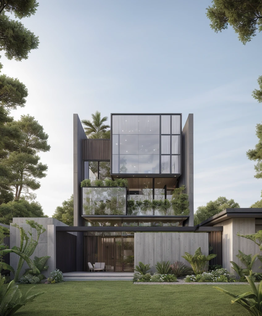 ((best quality)), ((masterpiece)), (detailed), perfect face, ((Masterpiece)), (best quality), (ultras Realistic), 8k, Raw photo, a rendering of a modern house with vietnamese roof anh brick yard , realistic garden, contemporary house, exterior design, wide establishing shot, modern house, in style of simplified realism, concept house, realistic building, front elevation view, wide angle exterior 2022, inter dimensional villa, building facing, sharp focus ilustration hq, modern style, realistic establishing shot, concept house, wide angle exterior 2022, precise architectural rendering, inter dimensional villa, award-winning render, front-view, mid-view, detailed rendering, architectural render, architecture render, modern house, architectural visualization, realistic architecture, insanely detailed rendering, exterior , trees landscape, sky wood paneled ceiling, a rendering of a modern house with a garden, precise architectural rendering, high quality rendering, award-winning render, professional render, beautiful 3 d rendering, beautiful rendering, architectural rendering, a photorealistic rendering, luxcore render, stunning render, an award winning digital render, beautiful rendered, high-quality render, architectural 3 d render, artistic render, a view of a garden with lots of flowers and plants, in a cottagecore flower garden, cottagecore flower garden, lush flowery outdoors, garden with flowers, flower garden summer morning, lots of plants and flowers, lush garden surroundings, lush chic garden, with a french garden, lush plants and flowers, home and garden, garden at home, homes and gardens, permaculture, with a garden, sustainable architecture, gardening, green house, homes and garden magazine, beautiful house on a forest path, vegetal architecture, a rendering of a modern house with a small balcony and a bancony , precise architectural rendering, modern house, contemporary house, concept house, street,