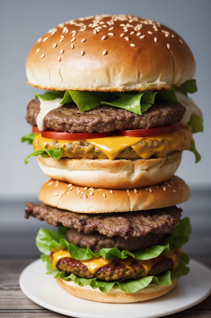A talking hamburger