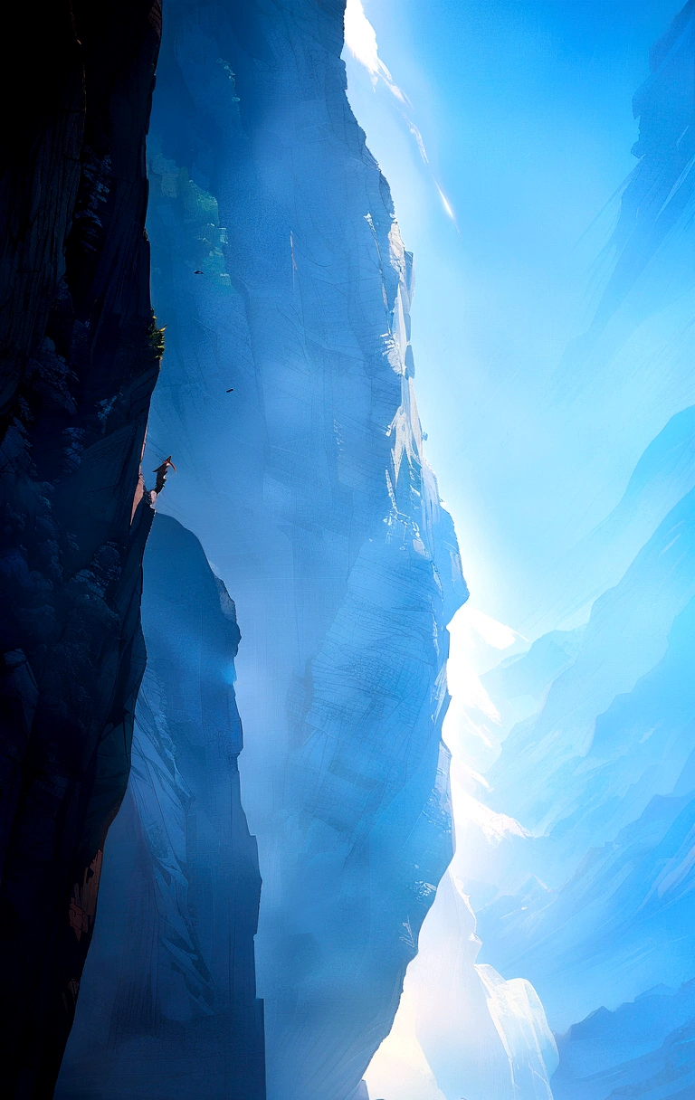 Make an art of the mountain, dragon flying above, 