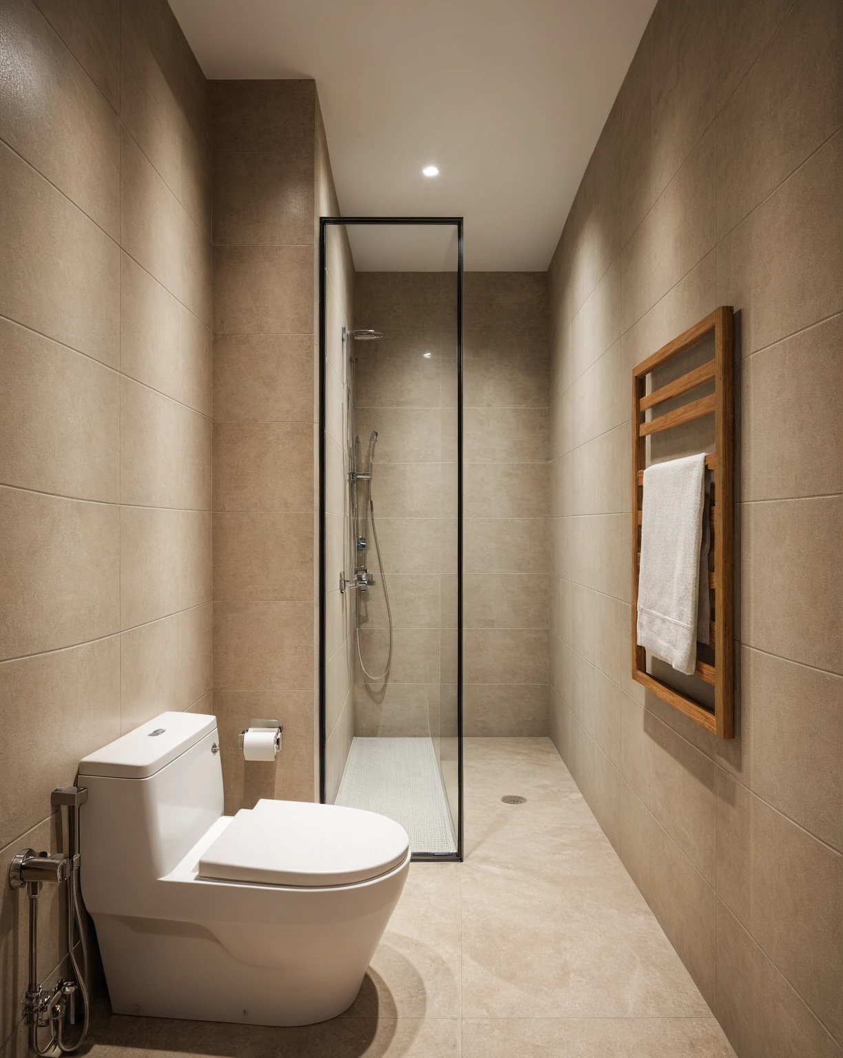 Raw photo,Masterpiece, high quality, best quality, authentic, super detail, wc
interior, indoors, white color,
, (daylight:1.1), vivid colour, (realistic:1.2),
