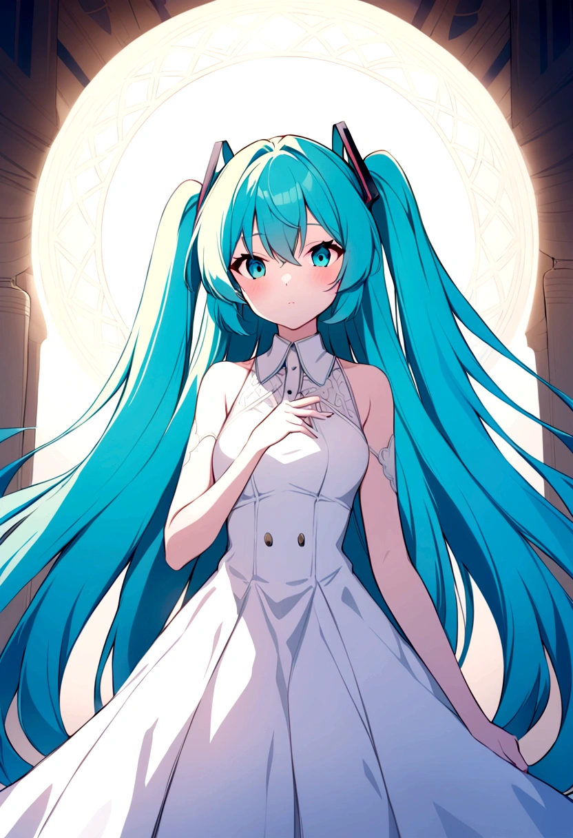 Hatsune miku (w/ very long hair)