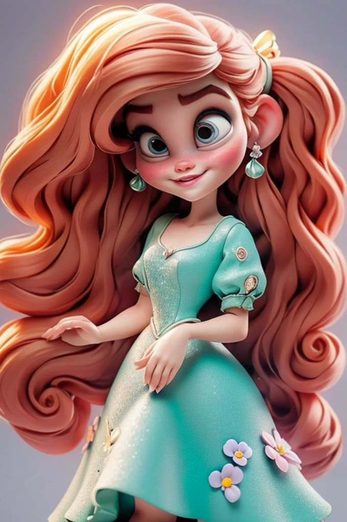 imagem de alta qualidade de uma boneca chibi Talor Swift: boneca chibi ,illustration,detalhes delicados,Pose encantadora,lovely expression,cores suaves,roupa bonita,cabelos intrincados,beautiful eyes and lips,melhor qualidade,ultra-detalhado,fotorrealista,vivid colors, solid background, profesional lighting, girly accessories, espressiva, headband flowers, blue eyes, ombre hair, long hair, basket of flowers in hands, lovely pose, black eyes, wearing a fairy outfit pastel colors glitter, mint green, pink, and soft purple, exuberant, perfect, centered in the photo with a white background, nitid, fairy vibes, standing, pink flat shoes, vibrant, white background, blonde hair, blonde hair, hair blonde
