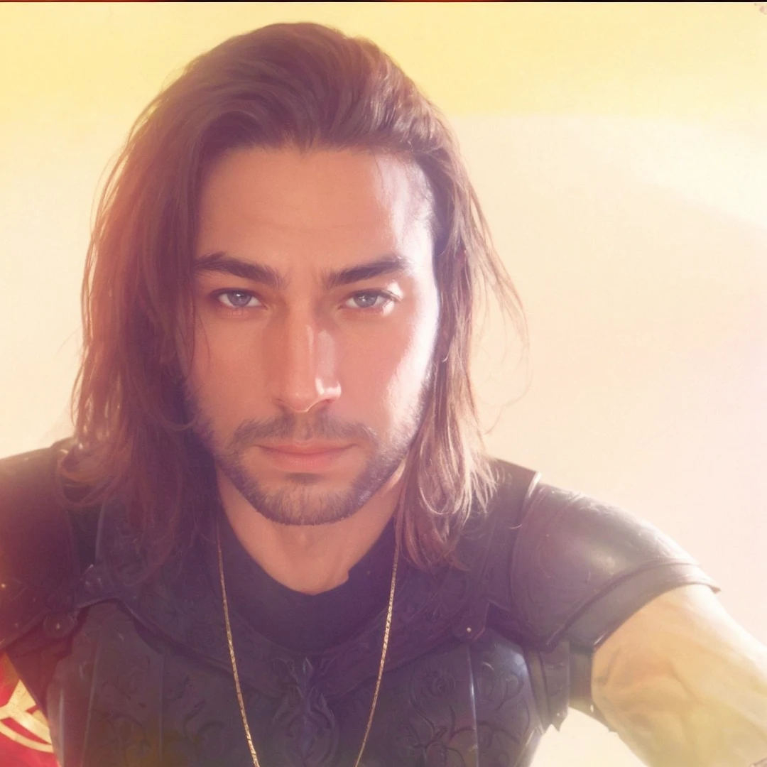 8k,1 male,A man wearing gorgeous armor and holding a holy sword, Super handsome,Paladin,William H... Pongilppi, Arsen Lupin as Paladin, Vojtek Fuss, andreas rocha and john howe, Artgerm Craig Mullins, ArtgermとCraig Mullins, Full Armor Fantasy Holy Knight, Luxurious metal armor with detailed golden engravings on a white background、Attractive man in armour, Sylvain Salaira, Malepalazine,Beautiful expression,Delicate armor work,Ultra-Realistic Skin,超A high resolution,