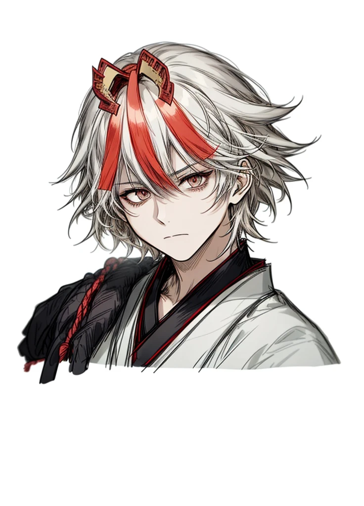 1boy, male face, japan style,kimono, mysterious, legendary swordsman, beautiful clothes, (high resolution, high detail, best quality),calm