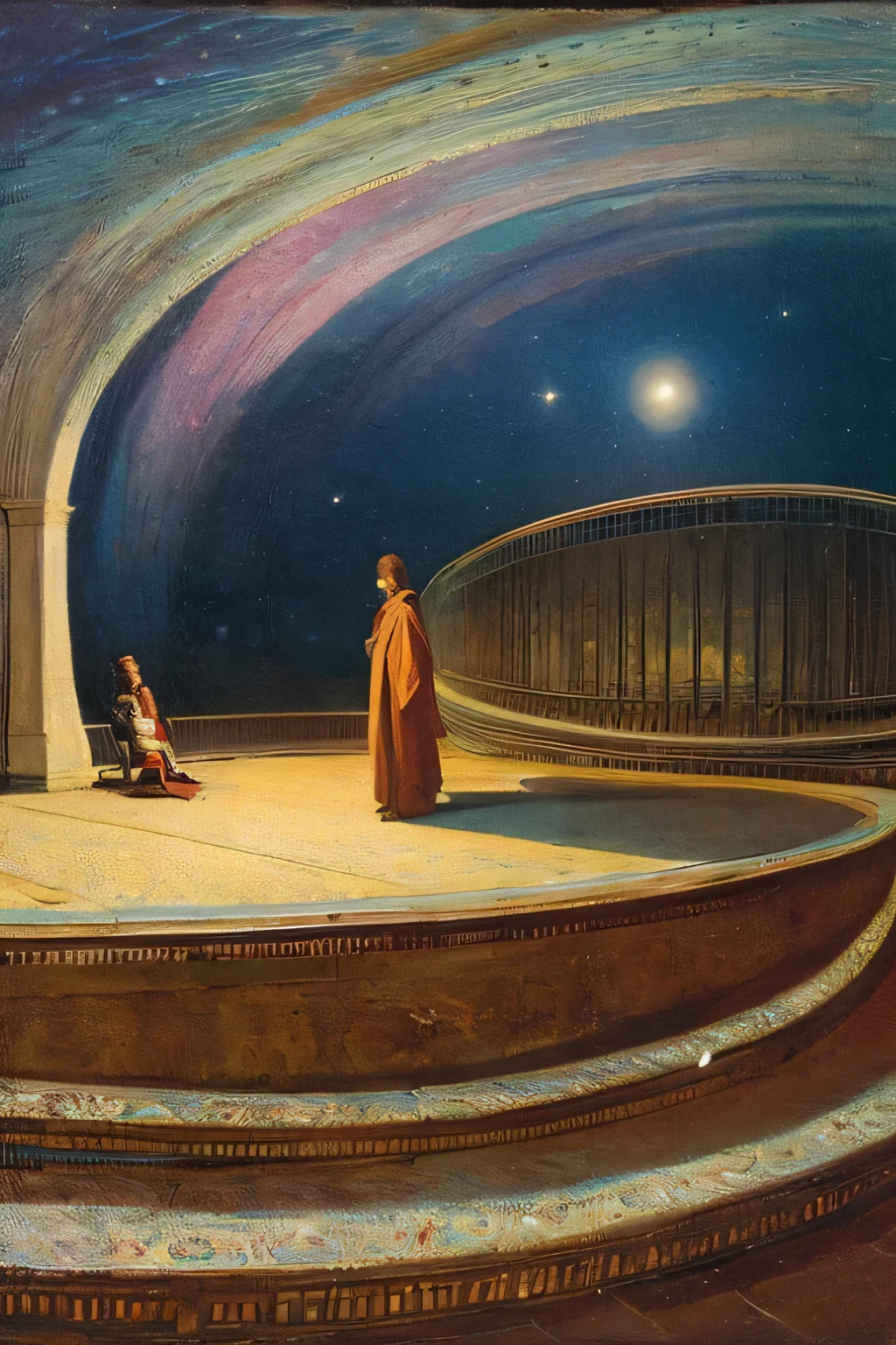Metaphysics vs. Physics. by Francis Bacon: Tranquil Space The Road to the Throne 1960