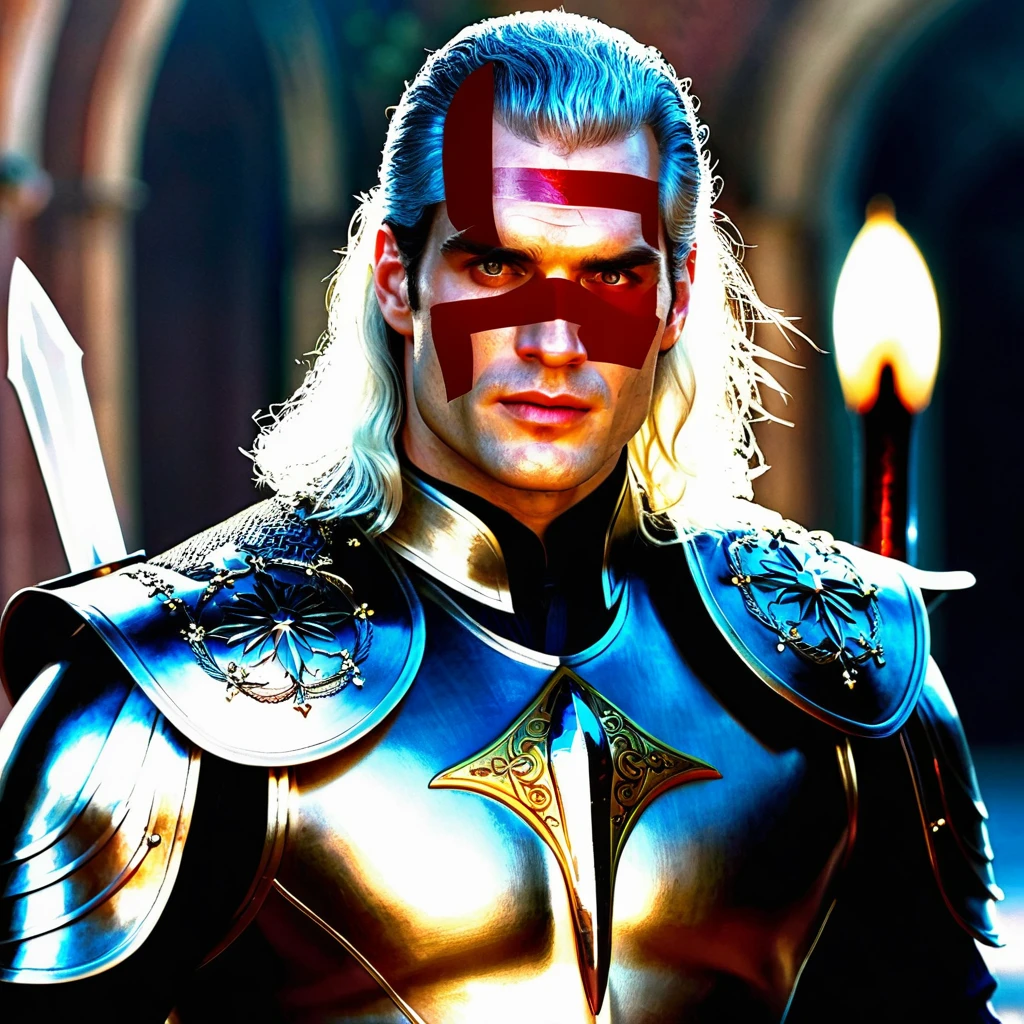 nsfw epic Henry-Cavill F/1 Photoreal fullbody RAW, Cosmetic artistry massive elaborate amazing composition Unparalleled "Geralt of Rivia : The Witcher" shiny shiny firm and shiny skin, bangs between eyes, shiny straight beautiful platinum blond, super long straight silky hair, sexy beautiful innocent 14 years old, high definition big big beautiful bright brown eyes, beautiful and lovely boy, baby face, short sleeve shirt, (Pale but beautiful face:1.8), (finos olhos vermelhos brilhantes e circulares: 1.2), (finely detailed true circle eyes), (rosto finamente detalhado e bonito:1.8), ((Mundo Medieval)), (Holds the hilt of a long, straight sword with elaborate decoration that emits a mysterious glow: 1.9), (Espadachim dhampir veterano preto), (sword that emits a mysterious light with delicate decorations:1.9), na masmorra, (armor delicate ornamentation decorada:1.5), (The Witcher wearing a wide-brimmed necklace's wolf), (retrato de corpo inteiro:1.8), ((olha para cima)), ((Olhando para baixo)), (dramatic pose), cabelo rosa bonito, lindo cabelo prateado, lindo cabelo loiro ,manto de teia preta, aranhas na armadura, (wears worn and tattered black heavy-leather pants), (Retrato de corpo inteiro:1.8), (Traje delicadamente decorado:1.4), ((dramatic photo dynamic)), Altamente detalhado, ultra-realista, detalhes intrincados ((Cinematic Light)), hyper realista, assustador, armadura detalhada, Capacete detalhado, desaparecido, ((cores neutras)),(cores suaves:1.2), hiper detalhado,luzes quentes, efeito de luz, dramatic light, (detalhes intrincados:1.1), fundo complexo,(teal and orange:0.4), (Whirling lightning),(epic tMasterpiece,max best quality,ultra-highdef XT3 ultra-highres),ultra-detailed,ultra sharp focus,varies,multi,etc. --v 6 --s 1000 --c 20 --q 5 --chaos 100