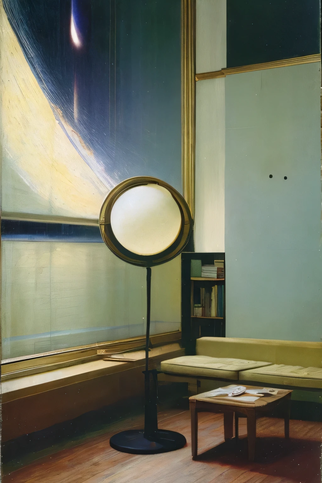 Metaphysics vs. Physics.　　by　Francis Bacon: Tranquil Space　1960