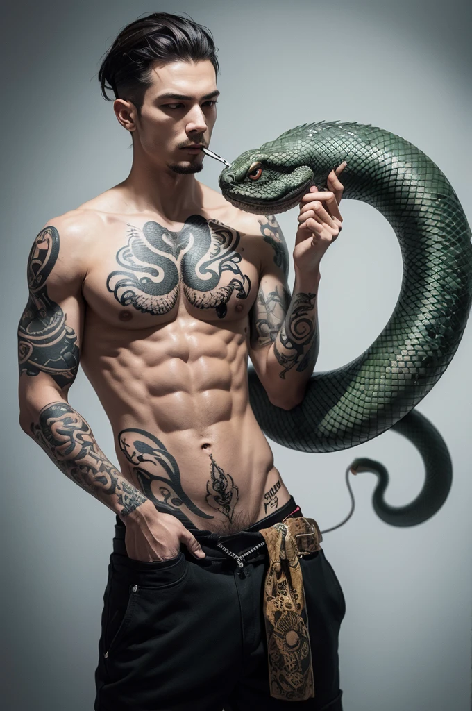 Get a tattoo that references the smoking snake from FEB