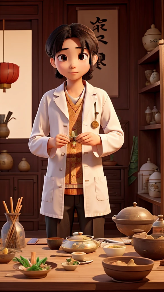 A young Chinese doctor who practices traditional Chinese medicine in the countryside.