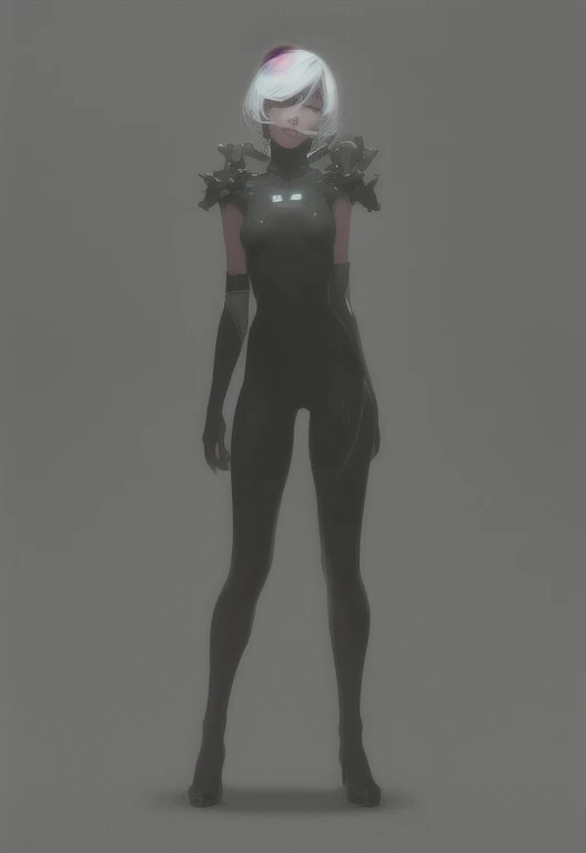 ((The best quality)), ((Masterpiece)), (Very detailed:1.3), ..............3D, beautiful (Cyberpunk:1.3) hacker woman, short hairstyle,short hair, Return to viewer, Thick hair, Operating computer terminal, head mounted display, computer server, LCD screen, fiber optic cable, Company logo, HDR (High Dymanic Range), ray tracing, NVIDIA RTX, super resolution, Unreal 5, Subsoil Scatter, PBR texture, Post-processing, Anisotropic filtering, depth of field, maximum sharpness and sharpness, Multilayer textures, Albedo y Highlight Maps, Surface shading, Accurate simulation of light-material interactions, perfect proportions, octane rendering, duotone lighting, Low ISO, white balance, rule of thirds, wide opening, 8K RAW, efficient sub-pixels, sub-pixel convolution, glow particles, dynamic pose