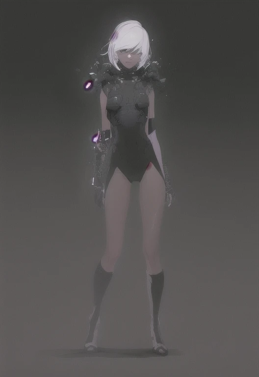 ((The best quality)), ((Masterpiece)), (Very detailed:1.3), ..............3D, beautiful (Cyberpunk:1.3) hacker woman, short hairstyle,short hair, Return to viewer, Thick hair, Operating computer terminal, head mounted display, computer server, LCD screen, fiber optic cable, Company logo, HDR (High Dymanic Range), ray tracing, NVIDIA RTX, super resolution, Unreal 5, Subsoil Scatter, PBR texture, Post-processing, Anisotropic filtering, depth of field, maximum sharpness and sharpness, Multilayer textures, Albedo y Highlight Maps, Surface shading, Accurate simulation of light-material interactions, perfect proportions, octane rendering, duotone lighting, Low ISO, white balance, rule of thirds, wide opening, 8K RAW, efficient sub-pixels, sub-pixel convolution, glow particles, dynamic pose