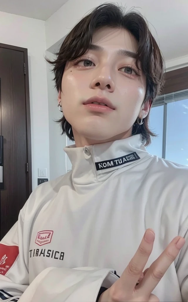 jungkook from bts VERY MASCULINE TOO MUCH MASCULINE hyperrealistic sexy