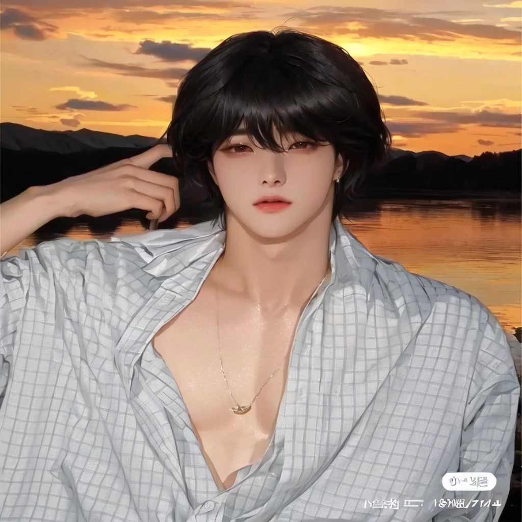arafed image of a woman with a shirt on posing for a picture, kim doyoung, yanjun chengt, taejune kim, jinyoung shin, handsome japanese demon boy, male ulzzang, wonbin lee, jung jaehyun, sui ishida with black hair, koyoharu gotouge, kousuke oono, inspired by Bian Shoumin, bts jungkook, jeon jungkook, korean male face, kpop boy