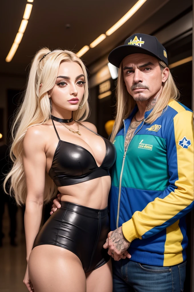 Pabblo vittar with Bolsonaro 