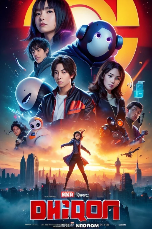 Big Hero 6 movie poster