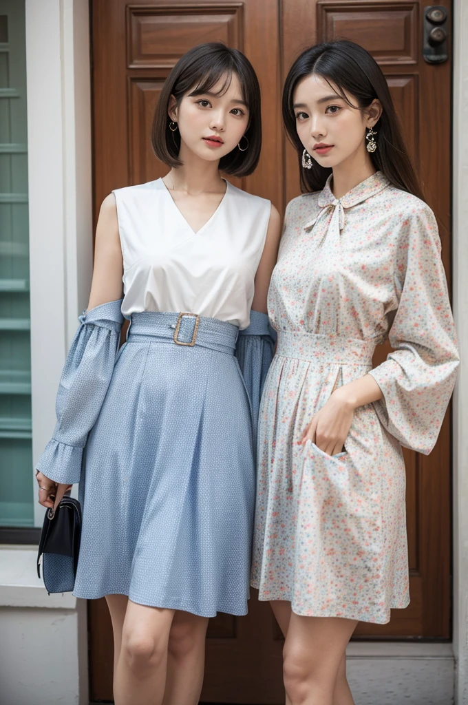 Fashion in the 60s featured bold colors、Known for its clean lines and unique style。Here are some of the characteristics and elements of 1960s fashion:Geometric patterns:Geometric patterns和大胆的印花也是60年代时尚的重要组成部分。These patterns are usually seen on dresses、Tops and skirts。