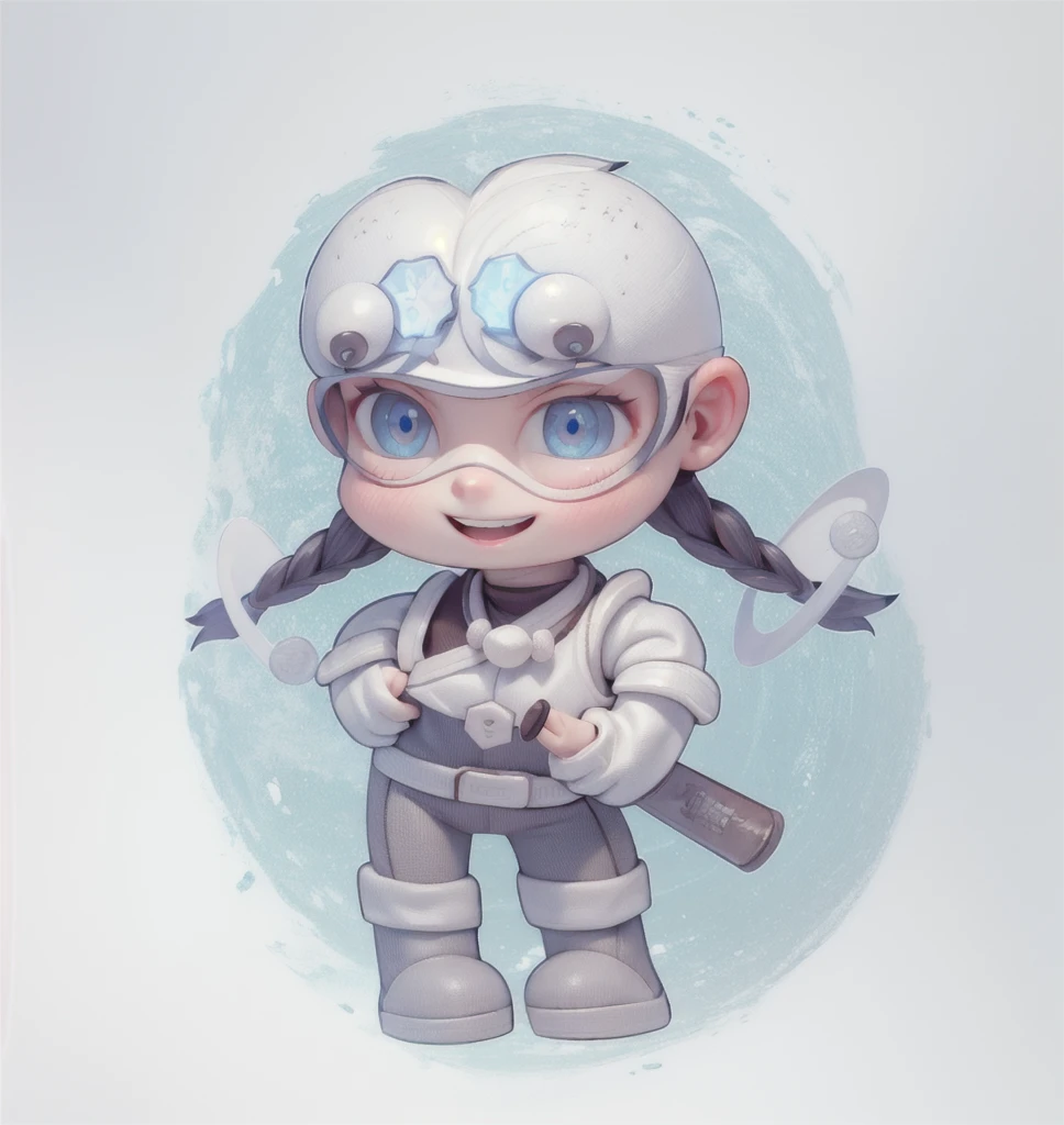 3dMasterpiece， best quality， 32k HD wallpaper， 1 girl， blue eyes， Short sleeve，  a sunny smile， such as spring breeze， dynamic， 独奏， atmosphere sense is excellent， main vision，Super cute，Ultra HD，Medium shot，close up,