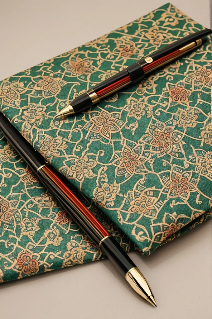 Pen cap from Thai pattern
