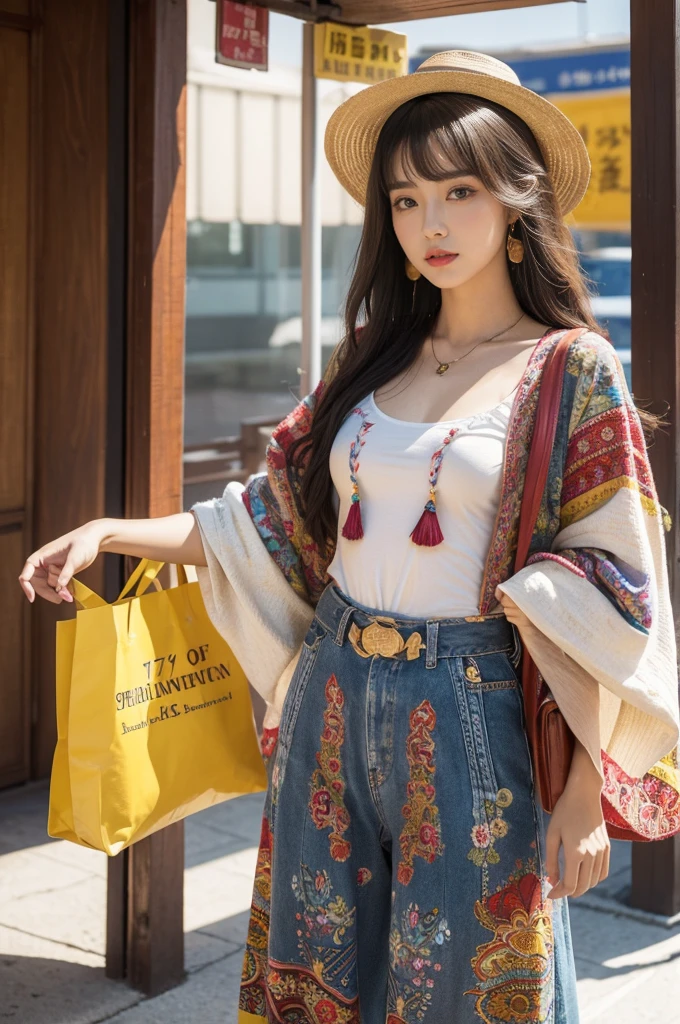 Fashion in the 70s was diverse.、Characterized by boldness and retro-futurism。Here are some elements and styles of fashion in the 70s:Bohemian style:Bohemian style在70年代也非常流行,With its rich colors、Known for patterns and layering。tassel、Embroidery and loose cuts are hallmarks of this style。