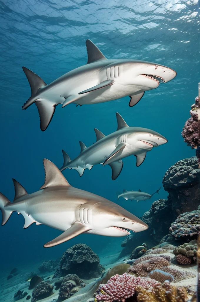 hammerhead sharks