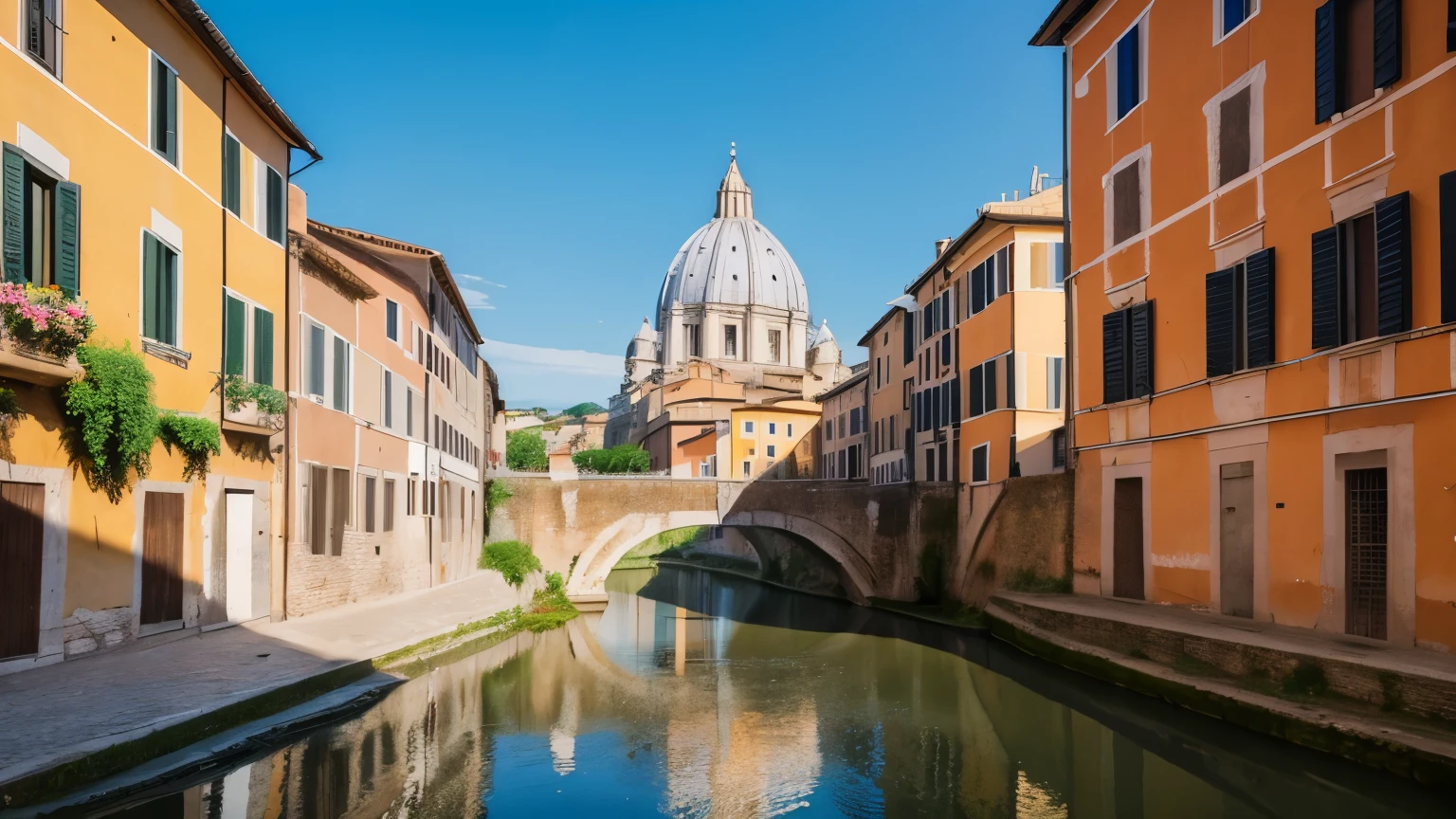 Masterpiece, medieval Rome, Port town, Cat parent and