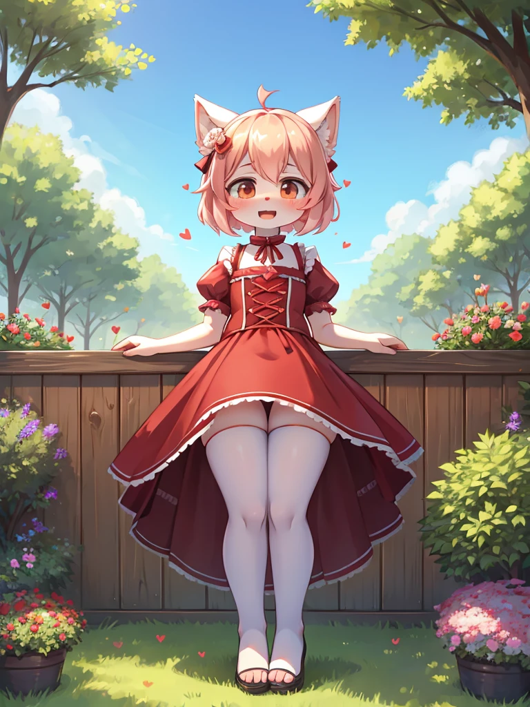 garden party , girl , (curtsy) , My heart is pounding , (fresh pee:0.9) , (legs apart:0.3)